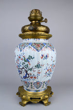 Early 18th C Delft Baluster Vase by Pieter Kocx