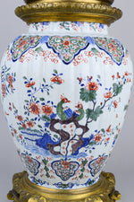 Early 18th C Delft Baluster Vase by Pieter Kocx