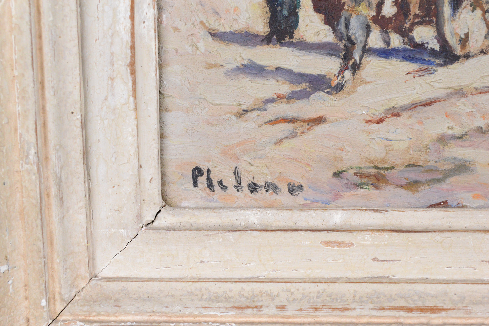 Small Painting by Pierre Lelong