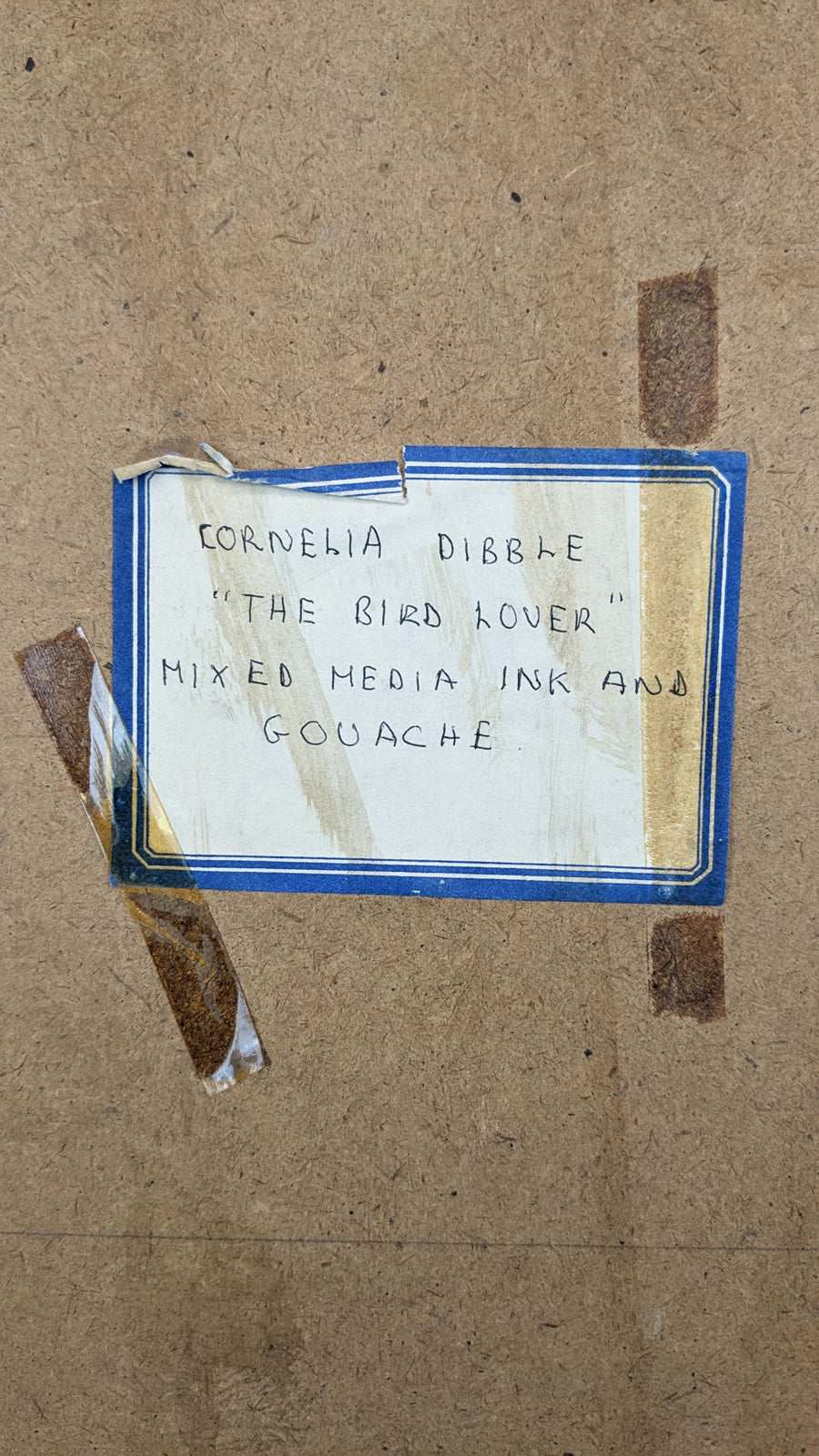 "The Bird Lover" by Cornelia Dibble