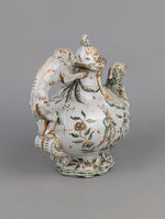 Grotesque Faience Teapot