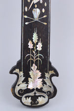 Chinese Mother-of-Pearl Inlaid Wood Apostle Cross